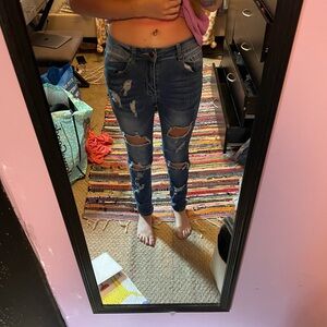 Ripped jeans🦋🦋🦋